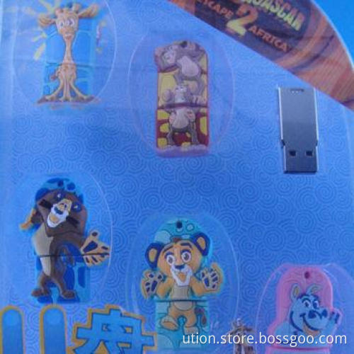 Fancy USB Flash Drive with Free Sample and Custom Gift, DreamWorks Cartoon Products